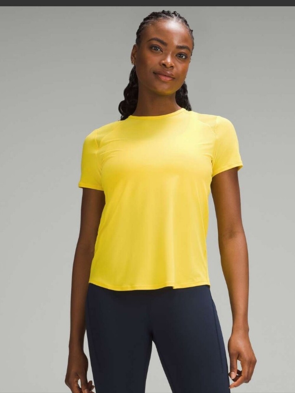 lululemon athletica Short Sleeve Tee in Utility Yellow
